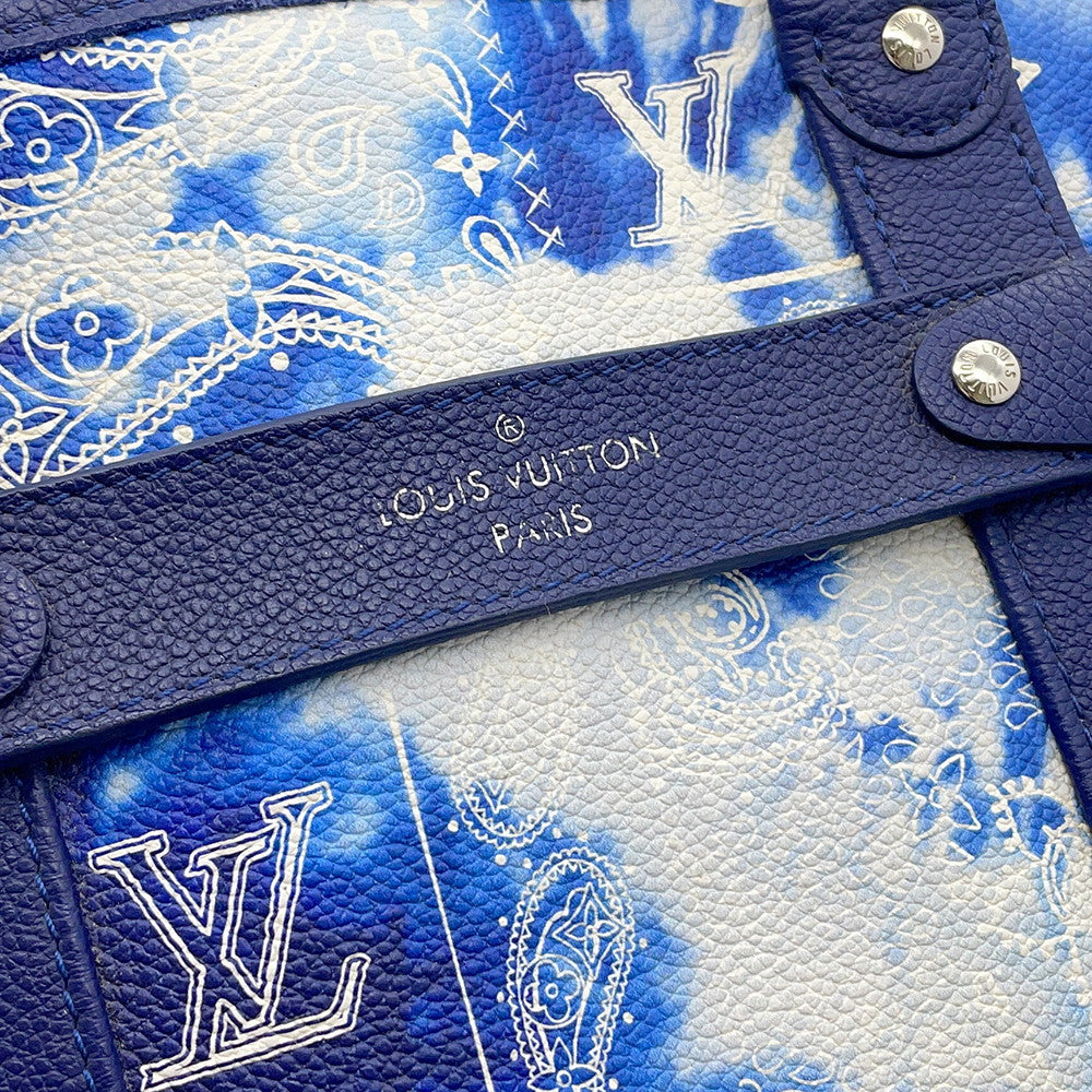 LOUIS VUITTON Trolley tote BlueM20553 Monogram ・Bandana