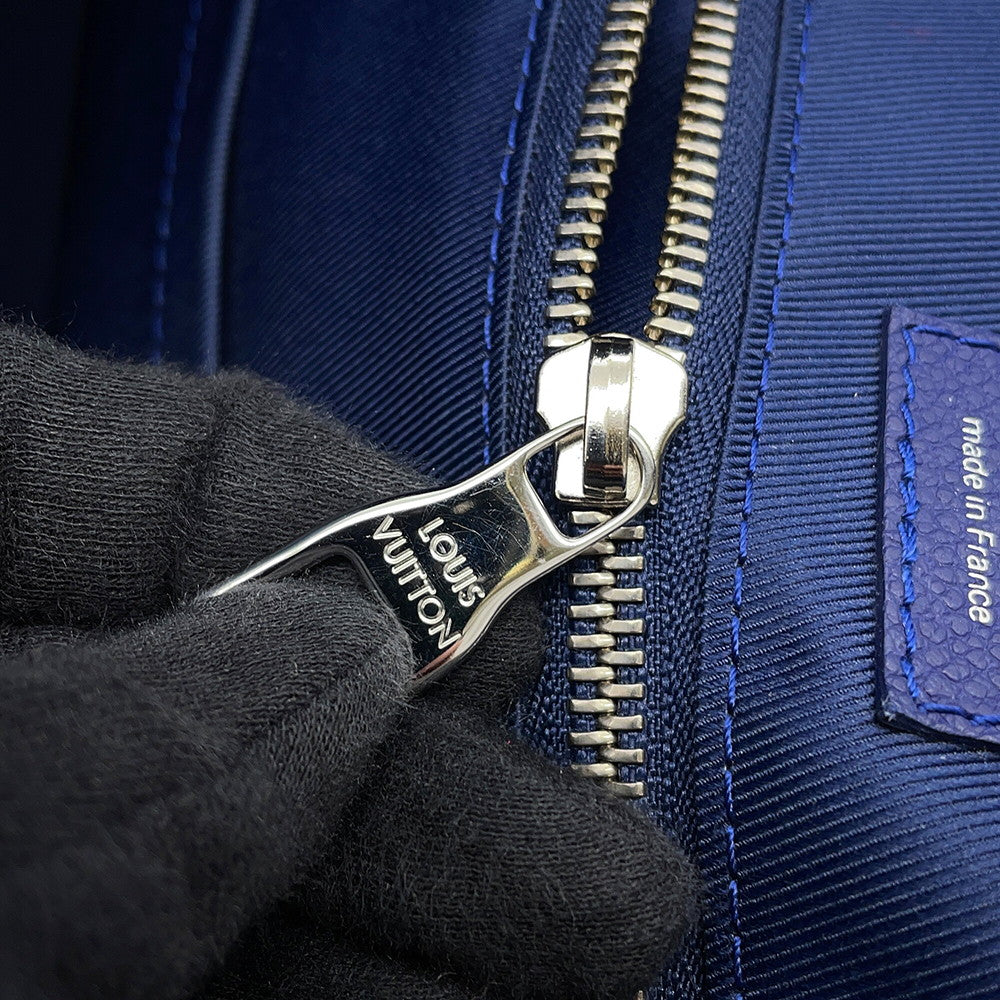 LOUIS VUITTON Trolley tote BlueM20553 Monogram ・Bandana