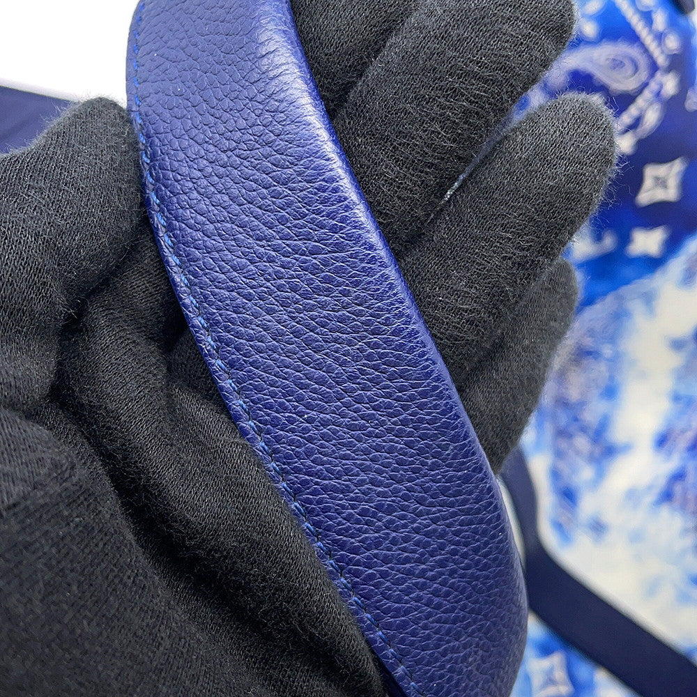 LOUIS VUITTON Trolley tote BlueM20553 Monogram ・Bandana