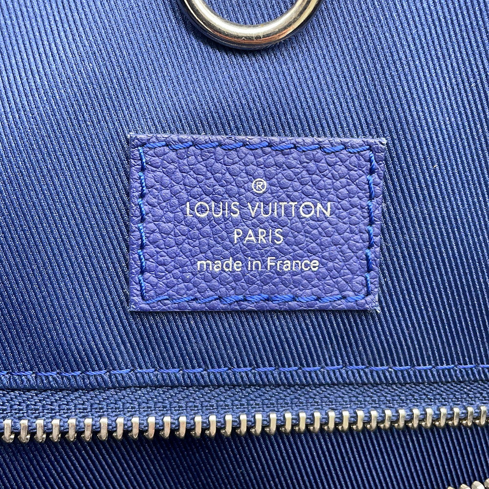 LOUIS VUITTON Trolley tote BlueM20553 Monogram ・Bandana