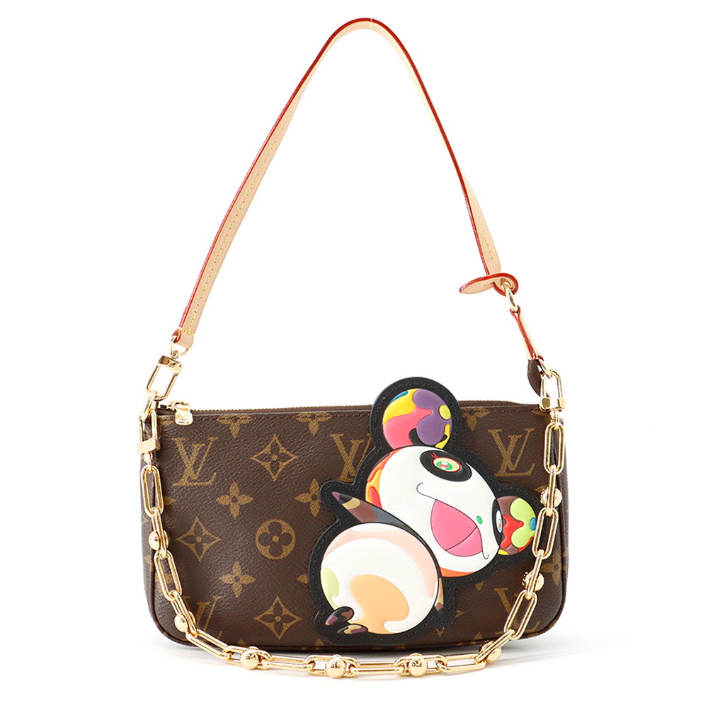 LOUIS VUITTON LV × TM Pochette Accessoires PinkM13440 Monogram Panda Takashi Murakami