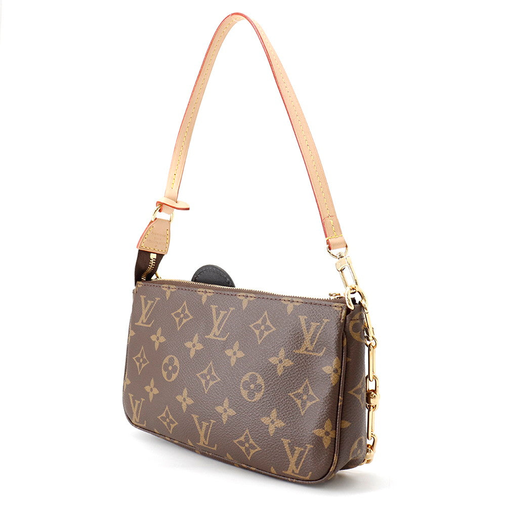 LOUIS VUITTON LV × TM Pochette Accessoires PinkM13440 Monogram Panda Takashi Murakami