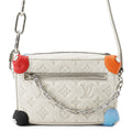 LOUIS VUITTON Climbing Mini Soft Trunk Gray/MulticolorM81606 Monogram・Taurillon
