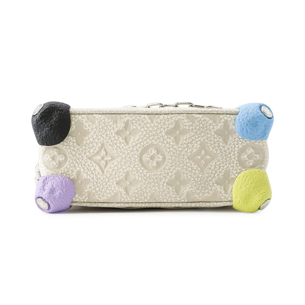 LOUIS VUITTON Climbing Mini Soft Trunk Gray/MulticolorM81606 Monogram・Taurillon