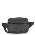 LOUIS VUITTON Bumbag / Outdoor NoirM30245 Monogram Eclipse Taiga Leather