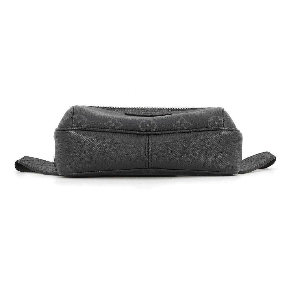 LOUIS VUITTON Bumbag / Outdoor NoirM30245 Monogram Eclipse Taiga Leather