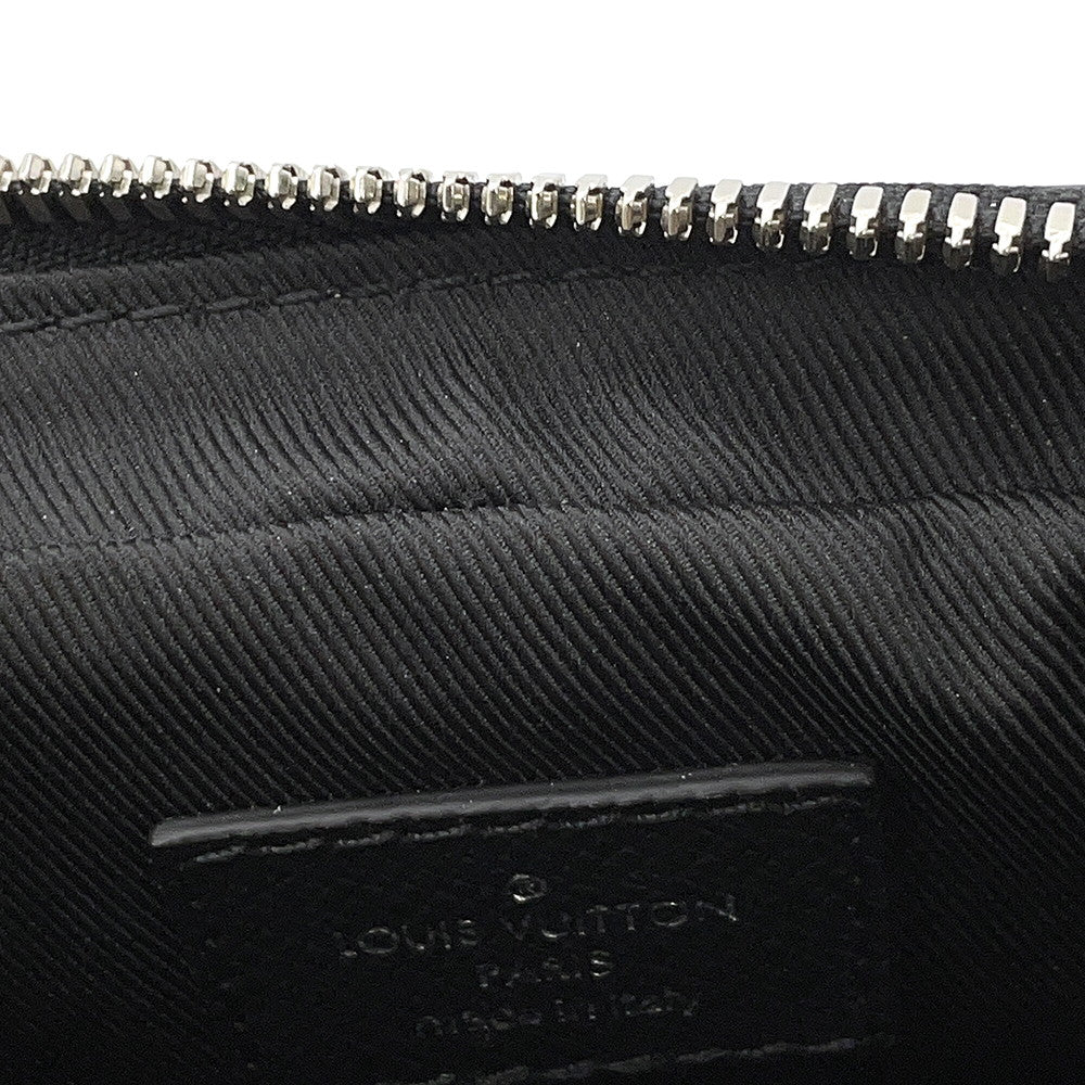 LOUIS VUITTON Bumbag / Outdoor NoirM30245 Monogram Eclipse Taiga Leather