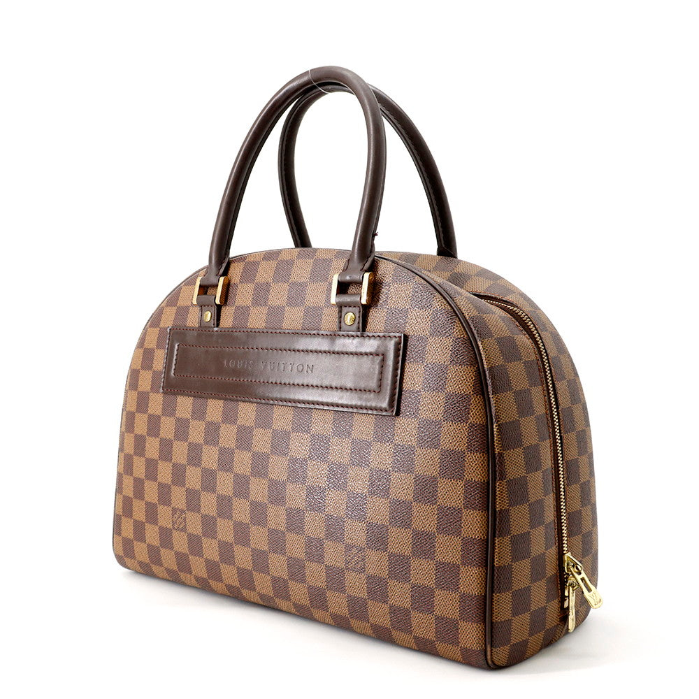 LOUIS VUITTON Nolita RedN41455 Damier Ebene Canvas