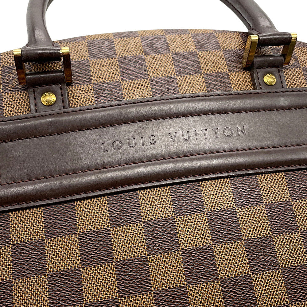 LOUIS VUITTON Nolita RedN41455 Damier Ebene Canvas