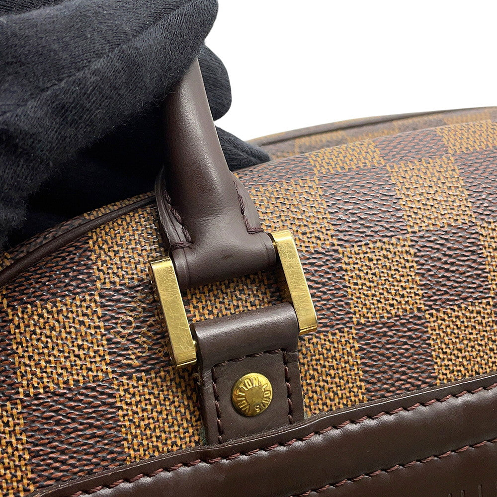 LOUIS VUITTON Nolita RedN41455 Damier Ebene Canvas