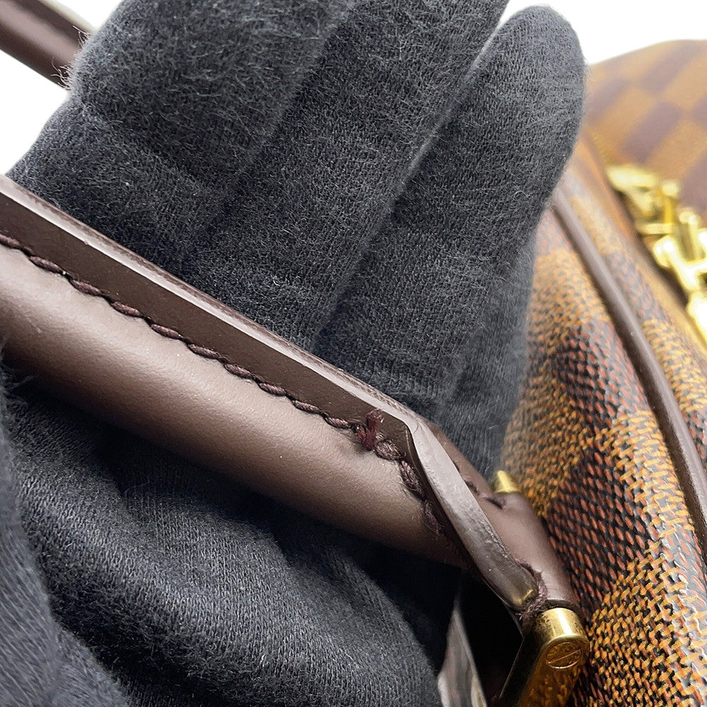 LOUIS VUITTON Nolita RedN41455 Damier Ebene Canvas