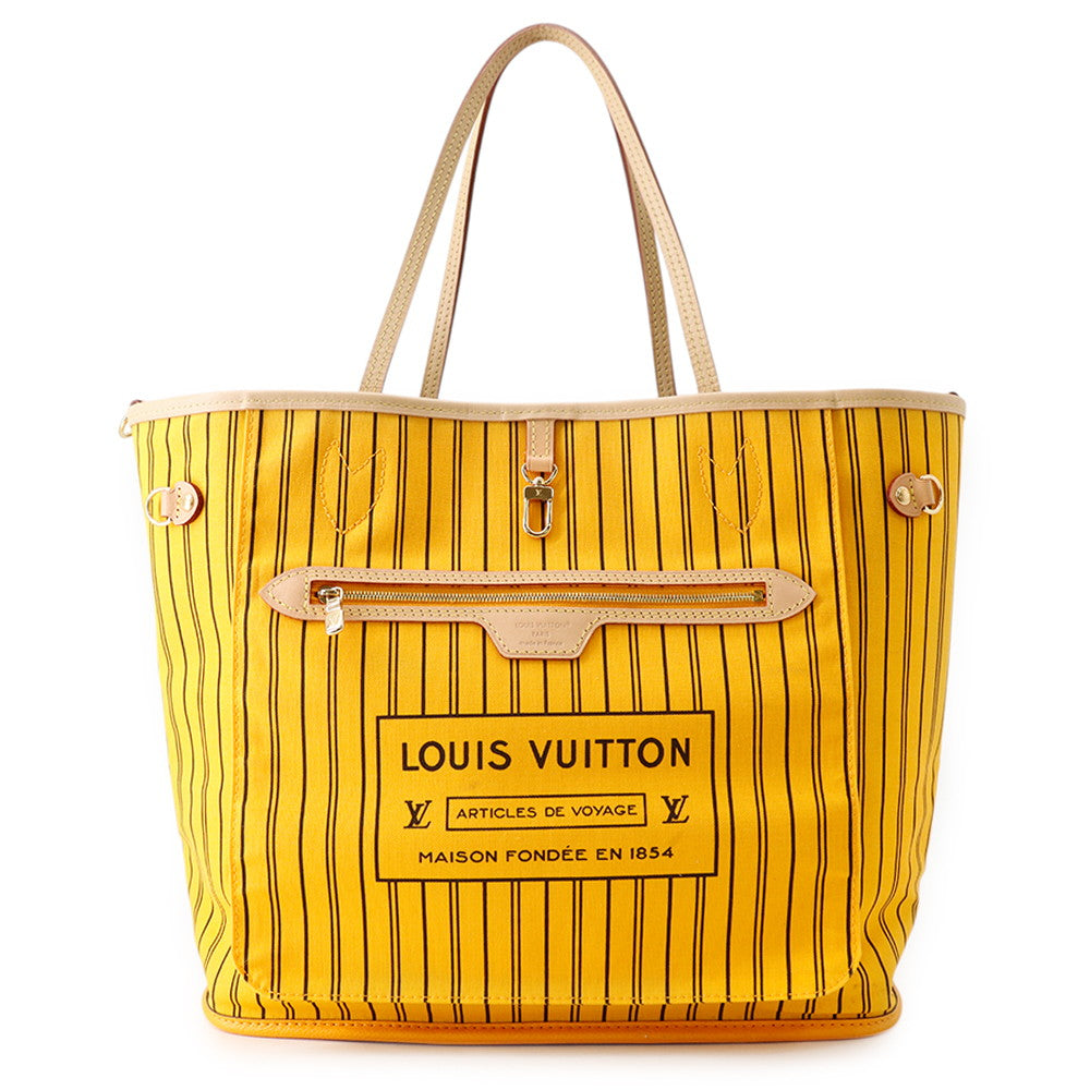 LOUIS VUITTON Neverfull・Inside Out JauneSaffronM11947 Monogram Size MM
