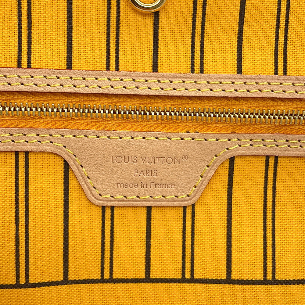 LOUIS VUITTON Neverfull・Inside Out JauneSaffronM11947 Monogram Size MM