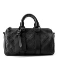 LOUIS VUITTON Keepall Bandouliere NoirM20900 Monogram・Taurillon Size 25