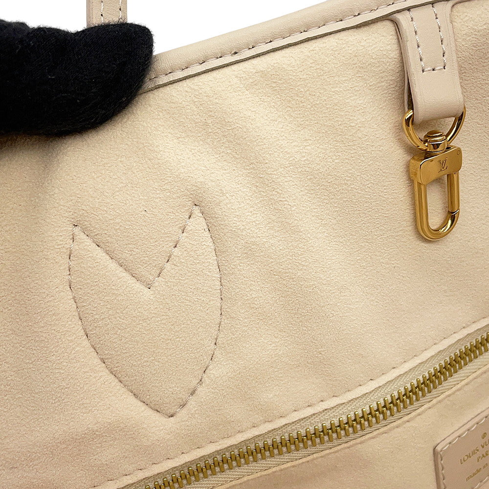 LOUIS VUITTON Neverfull Sunrise AquarelleM47080 Monogram Empreinte Leather Size MM