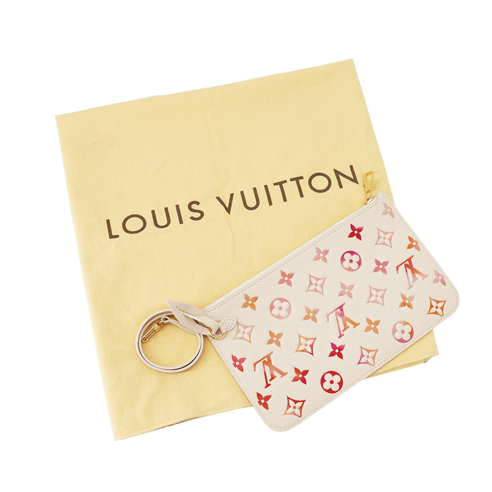 LOUIS VUITTON Neverfull Sunrise AquarelleM47080 Monogram Empreinte Leather Size MM
