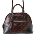 LOUIS VUITTON Alma Black/RedM41500 Monogram / Anfra Rouge Size PM