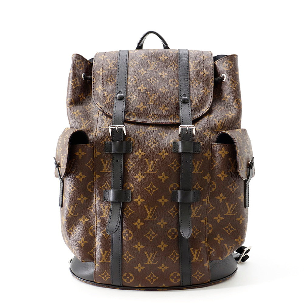 LOUIS VUITTON Christopher NoirM43735 Monogram Macassar Canvas Size MM