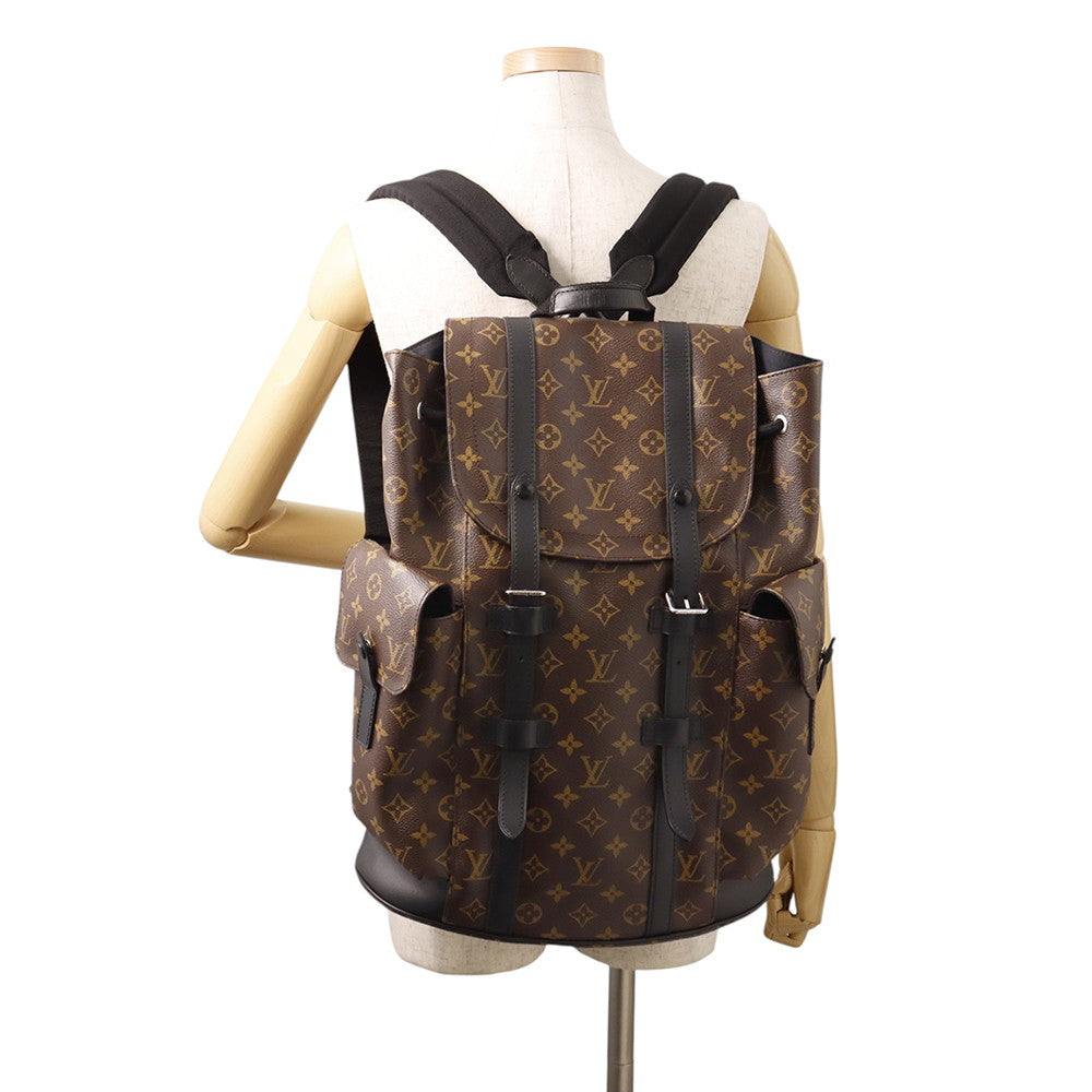 LOUIS VUITTON Christopher NoirM43735 Monogram Macassar Canvas Size MM