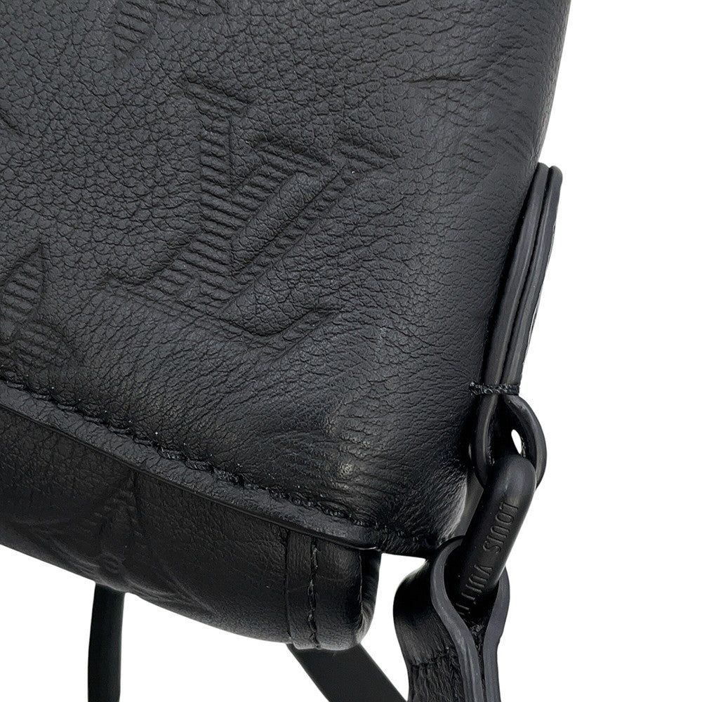 LOUIS VUITTON Pulse Wearable Wallet NoirM12636 Monogram Shadow