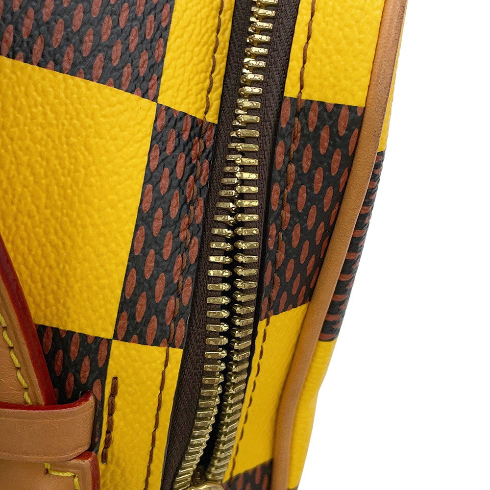 LOUIS VUITTON Chess Messenger JauneMattN40562 Damier・Pop