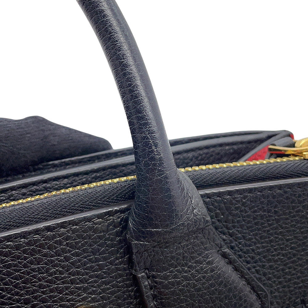 LOUIS VUITTON City Steamer Noir/RougeM54868 Leather Size PM