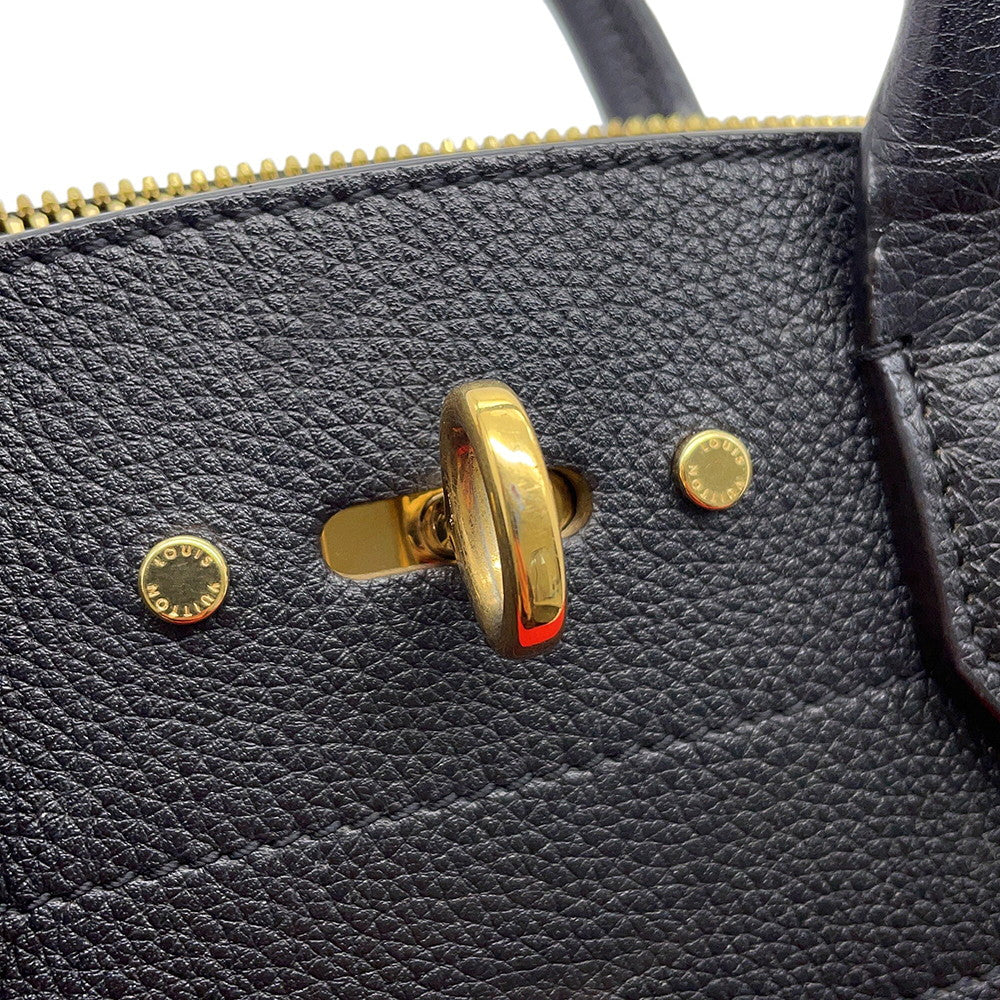 LOUIS VUITTON City Steamer Noir/RougeM54868 Leather Size PM