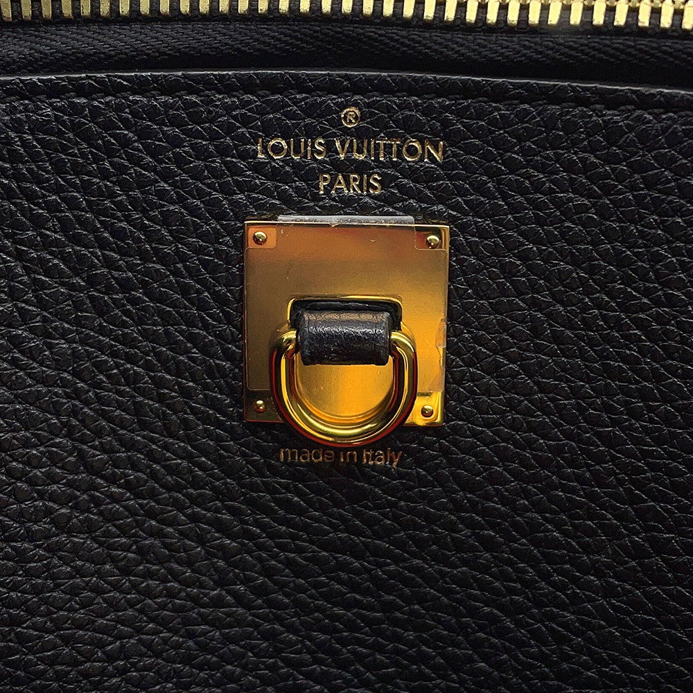 LOUIS VUITTON City Steamer Noir/RougeM54868 Leather Size PM