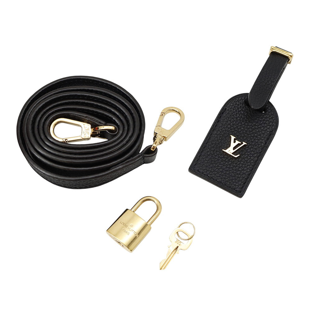 LOUIS VUITTON City Steamer Noir/RougeM54868 Leather Size PM