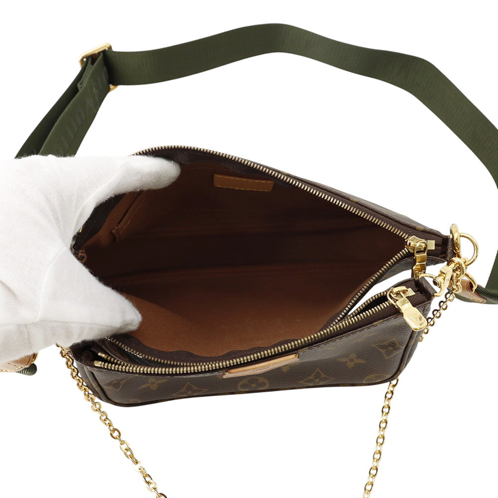 LOUIS VUITTON Multi Pochette Accessoires KhakiM44813 Monogram