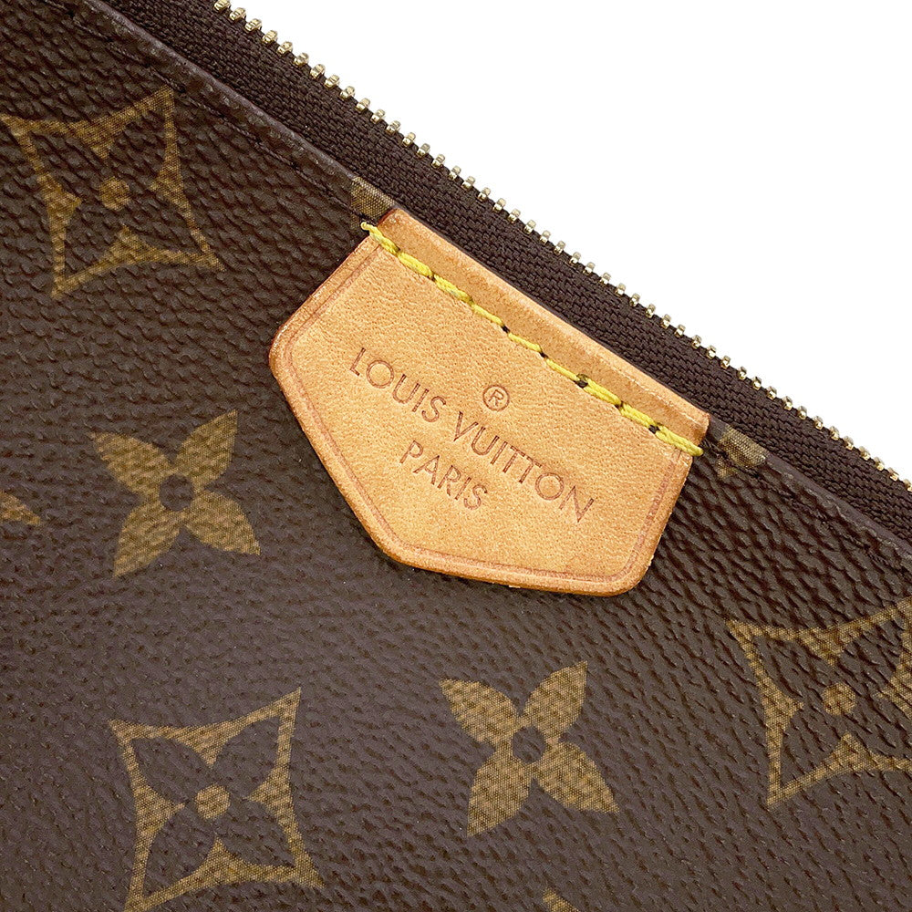 LOUIS VUITTON Multi Pochette Accessoires KhakiM44813 Monogram