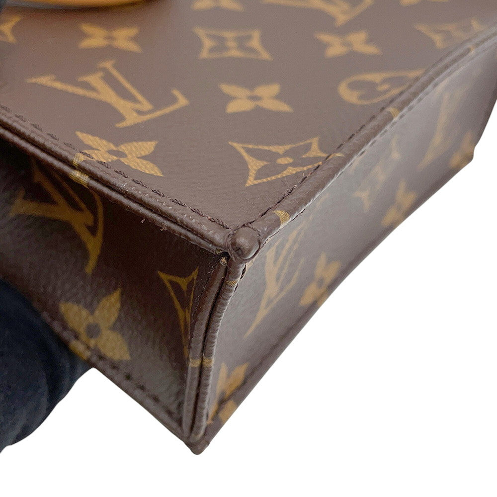 LOUIS VUITTON Petit Sac Plat BrownM69442 Monogram