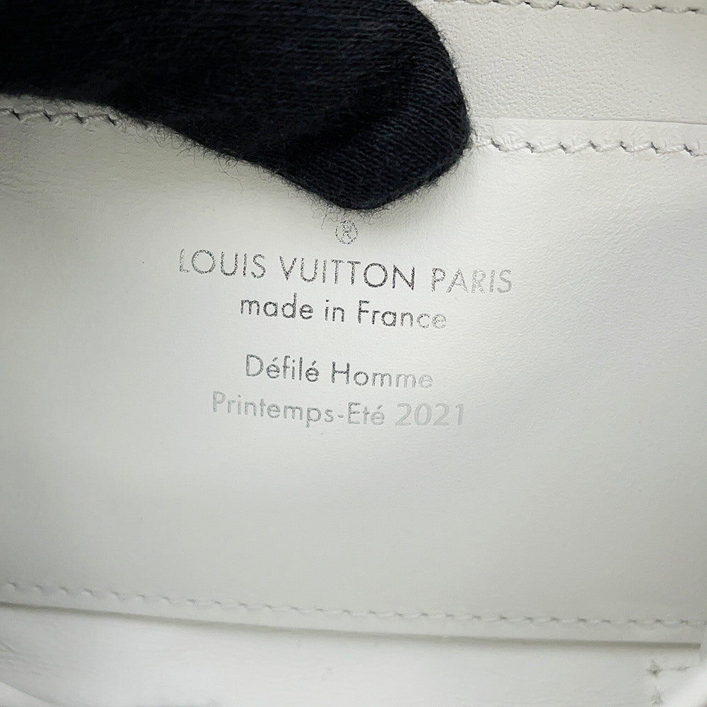 LOUIS VUITTON LV Friend Soft Trunk Necklace Wallet WhiteM80209 Monogram・Pattern/Taurillon Leather