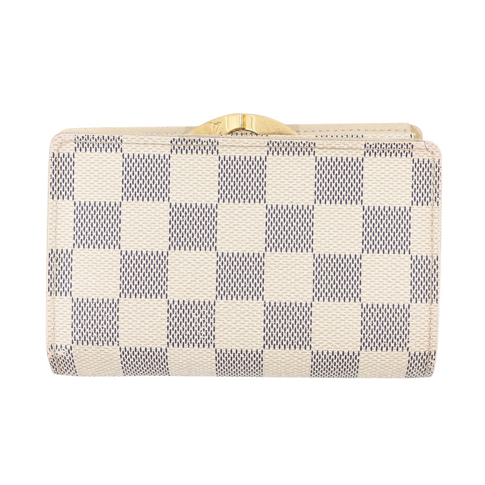 LOUIS VUITTON Portefeuille Vienova BeigeN61676 Damier Azur