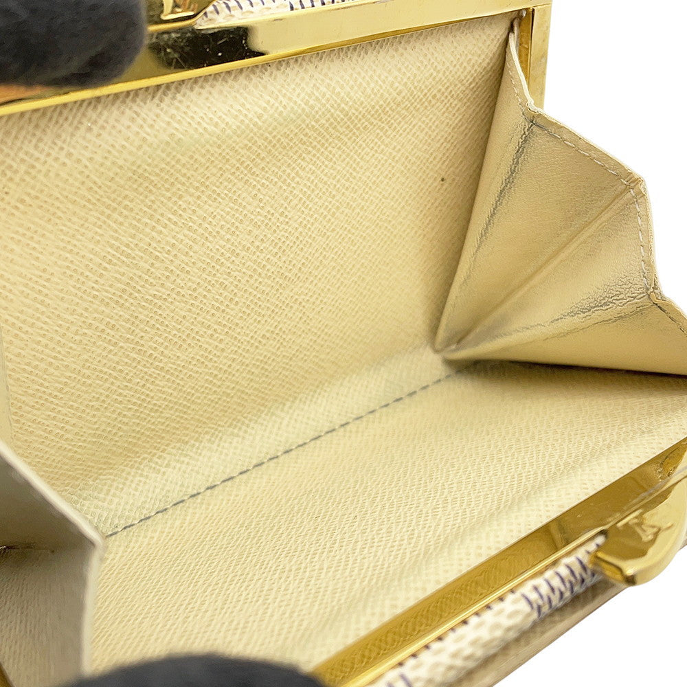 LOUIS VUITTON Portefeuille Vienova BeigeN61676 Damier Azur