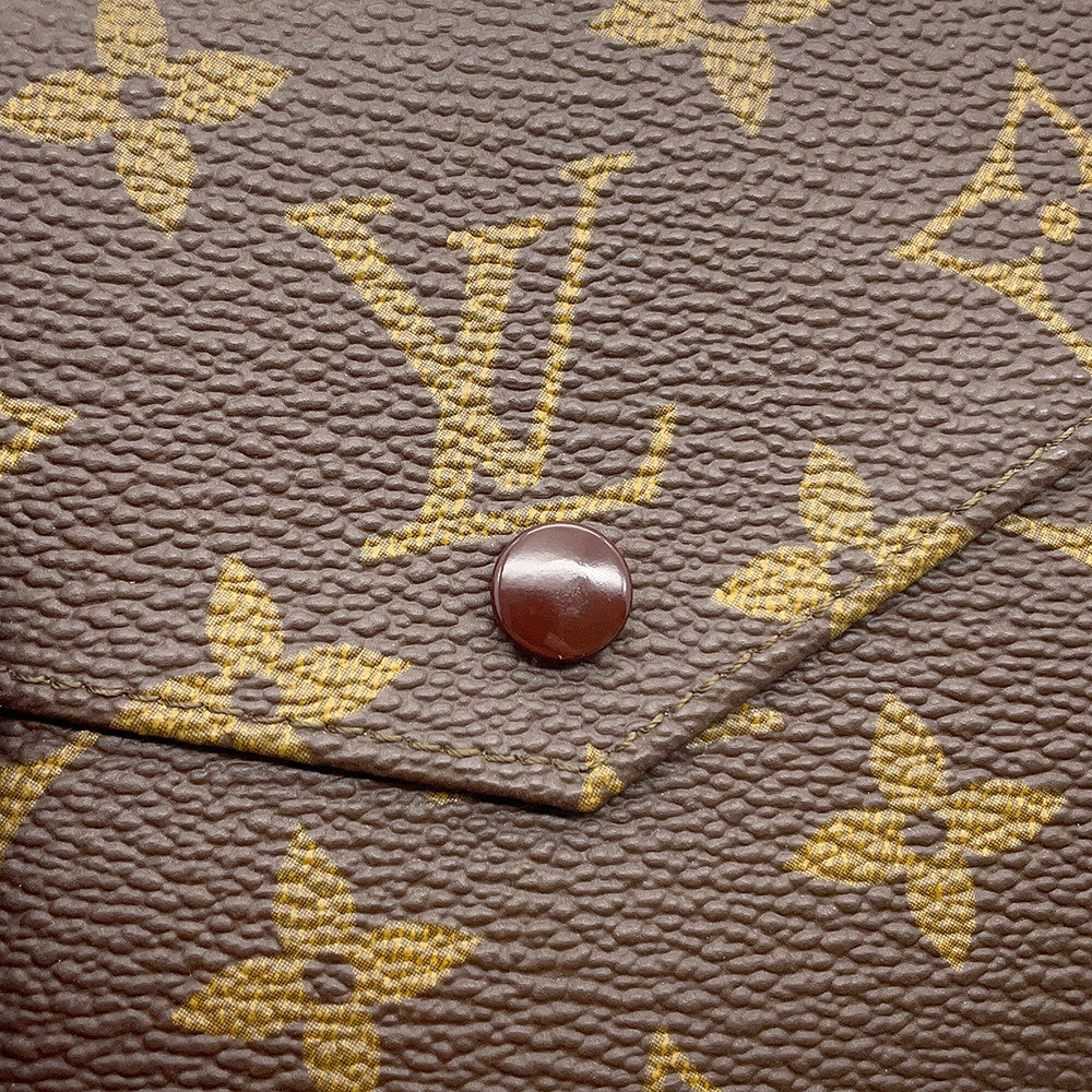 LOUIS VUITTON Bortmonet Biet Cartes Crdit BrownM61660 Monogram