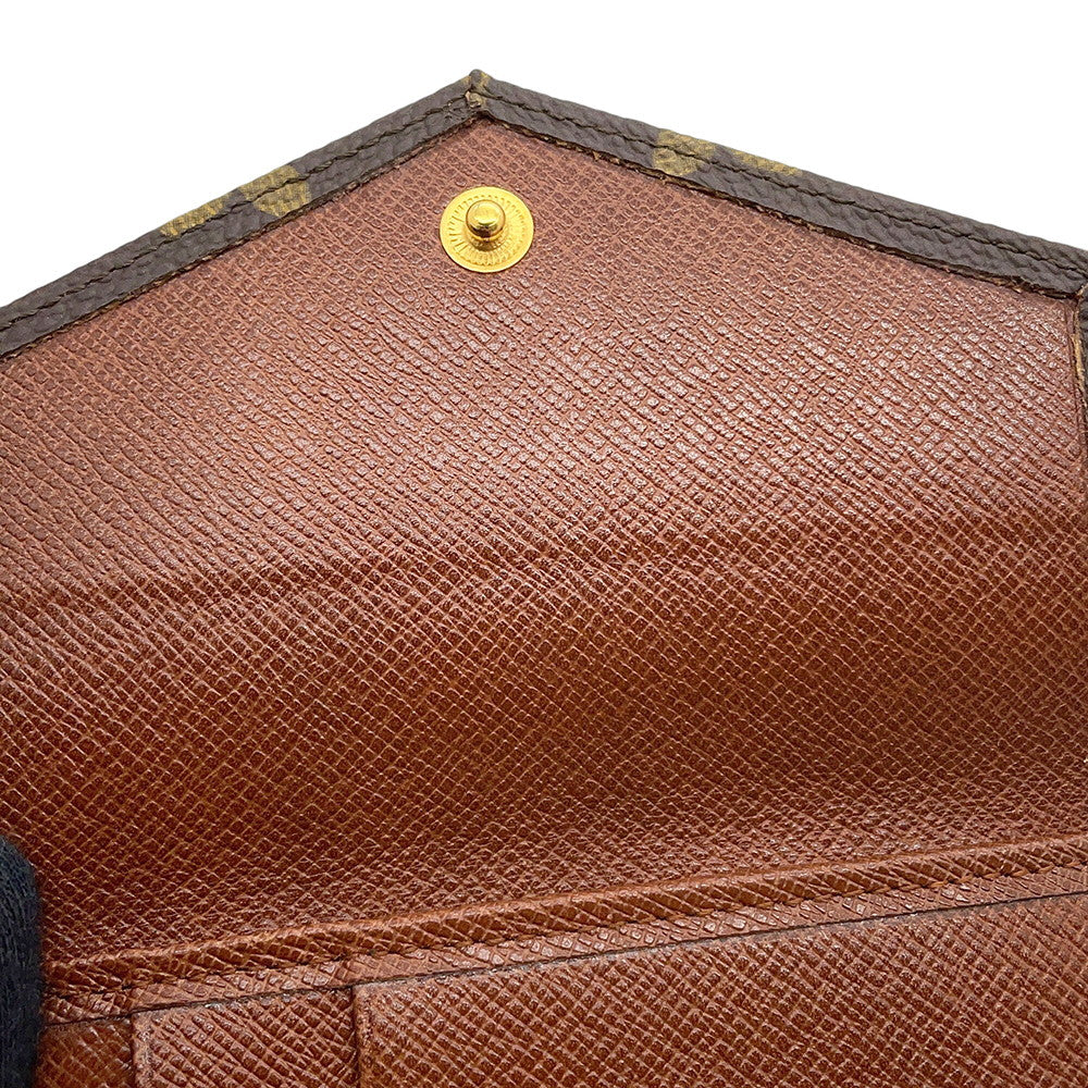 LOUIS VUITTON Bortmonet Biet Cartes Crdit BrownM61660 Monogram
