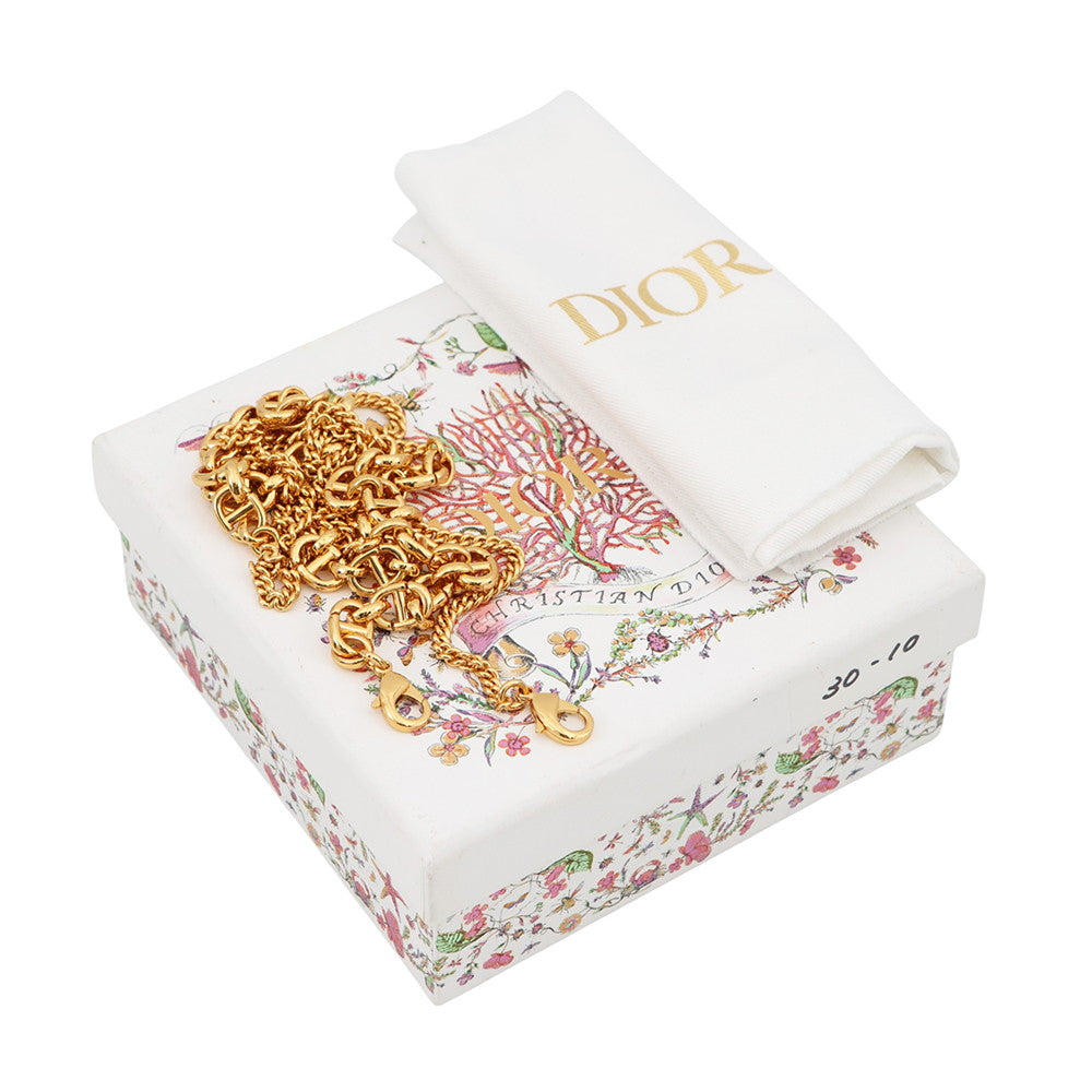 Dior Dior Amour Caro Heart Pouch Latte WhiteS5097UNID_M030 Calf Leather