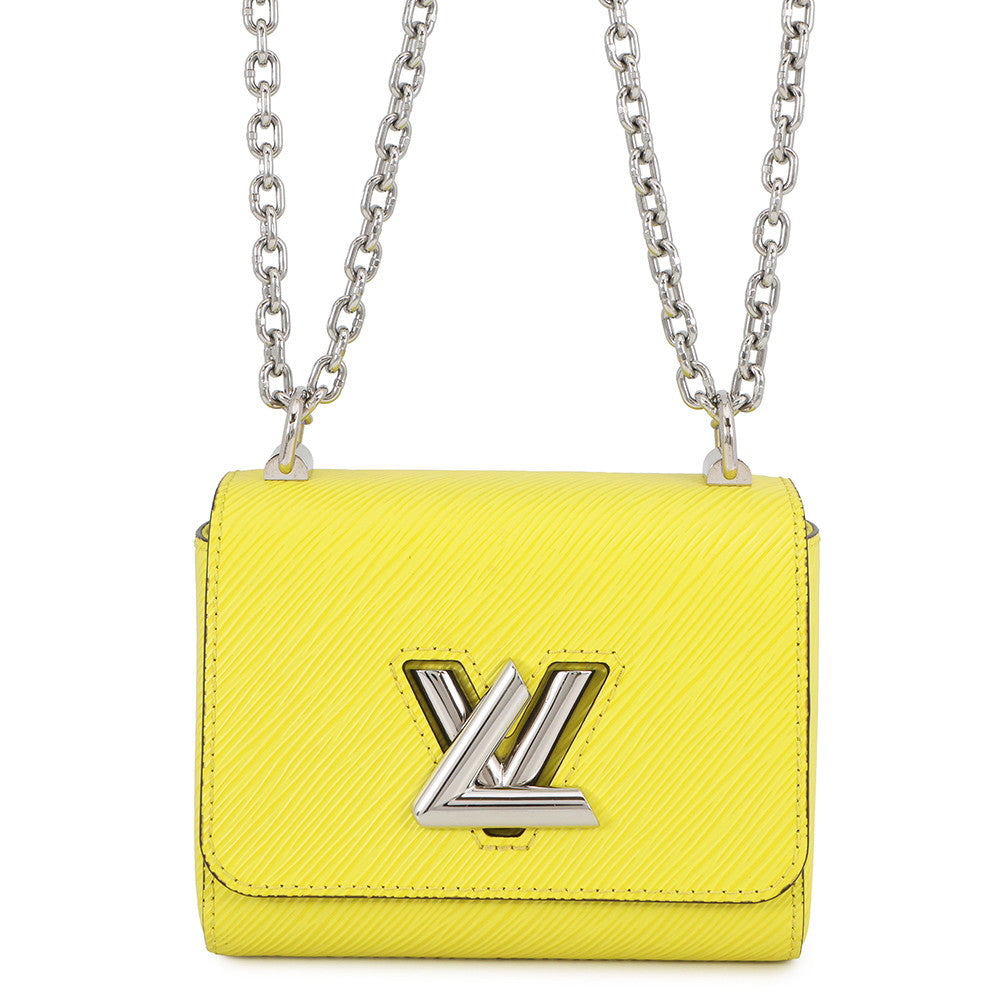 LOUIS VUITTON Epi Leather Twist MINI Vert AcidM56119 Epi Leather Size MINI