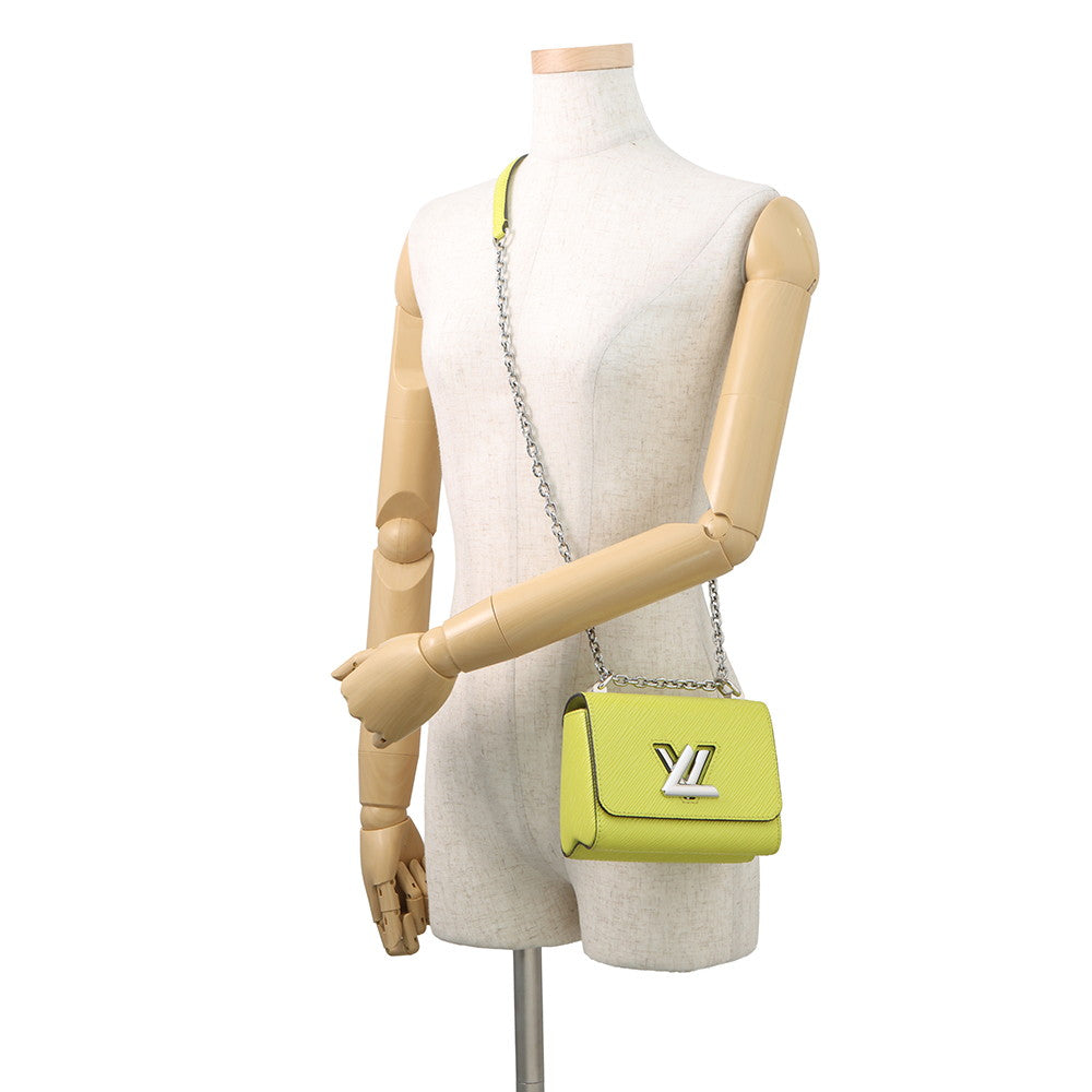 LOUIS VUITTON Epi Leather Twist MINI Vert AcidM56119 Epi Leather Size MINI