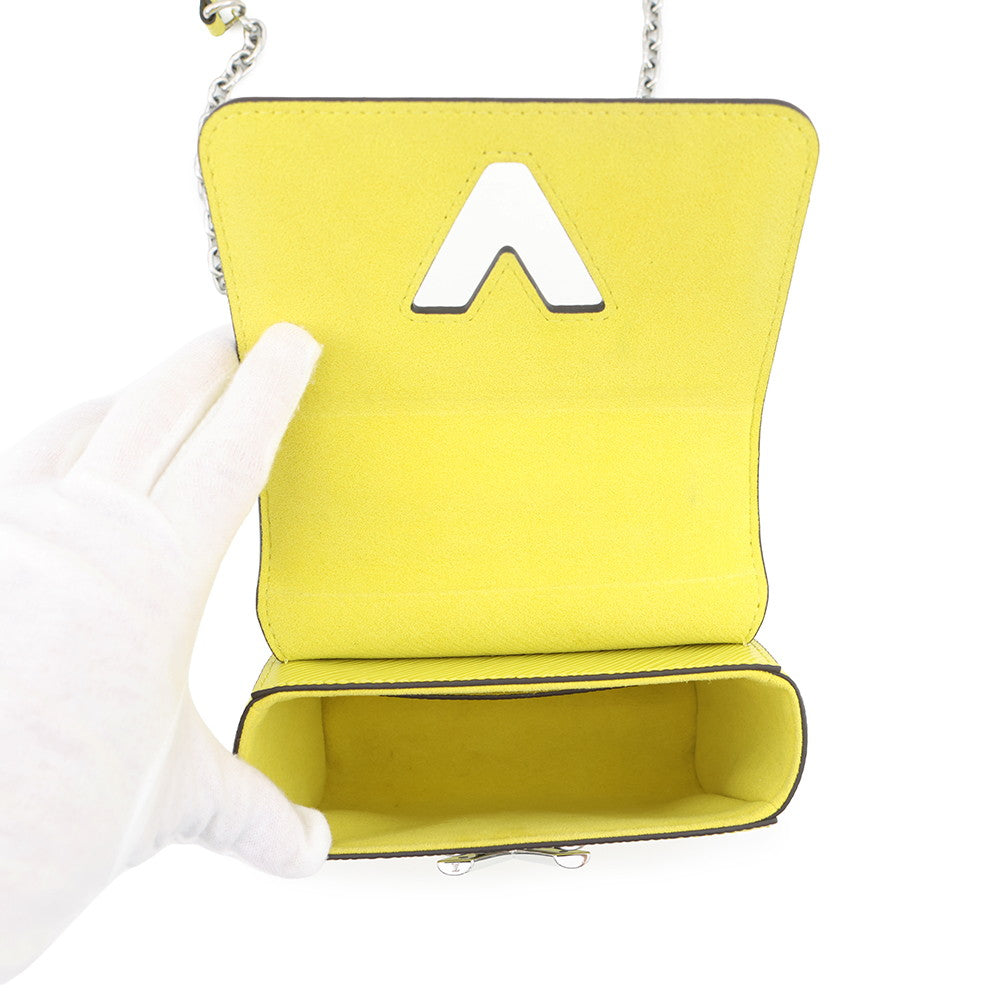 LOUIS VUITTON Epi Leather Twist MINI Vert AcidM56119 Epi Leather Size MINI