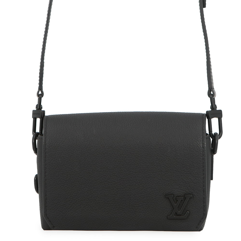 LOUIS VUITTON Fastline Wearable Wallet NoirM82085 Leather LV Aerogram