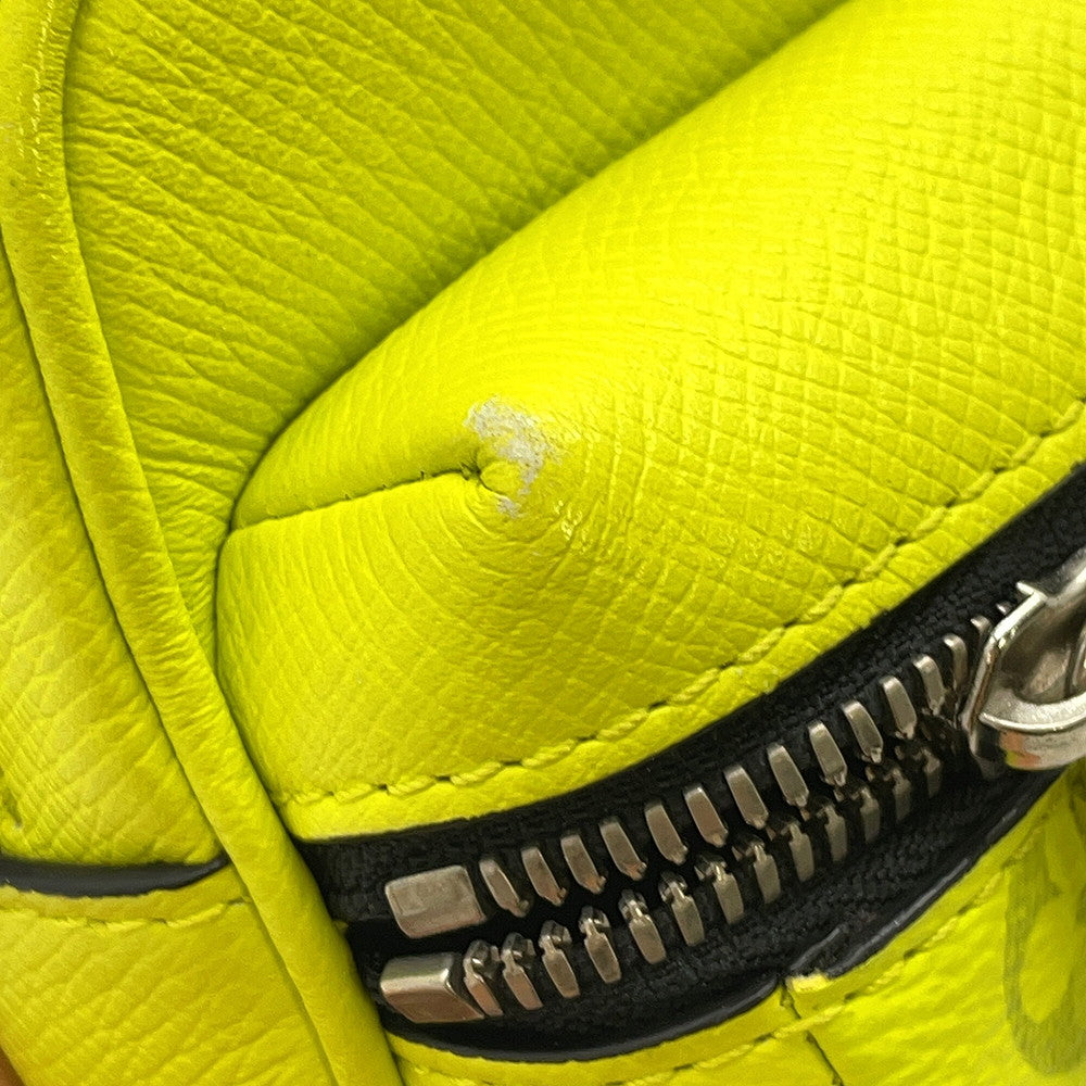 LOUIS VUITTON Bumbag JauneM30251 Taiga Leather / Lama Monogram
