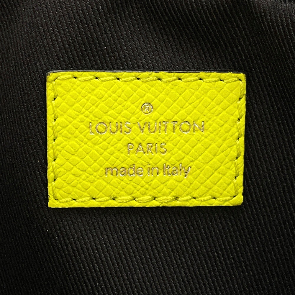 LOUIS VUITTON Bumbag JauneM30251 Taiga Leather / Lama Monogram