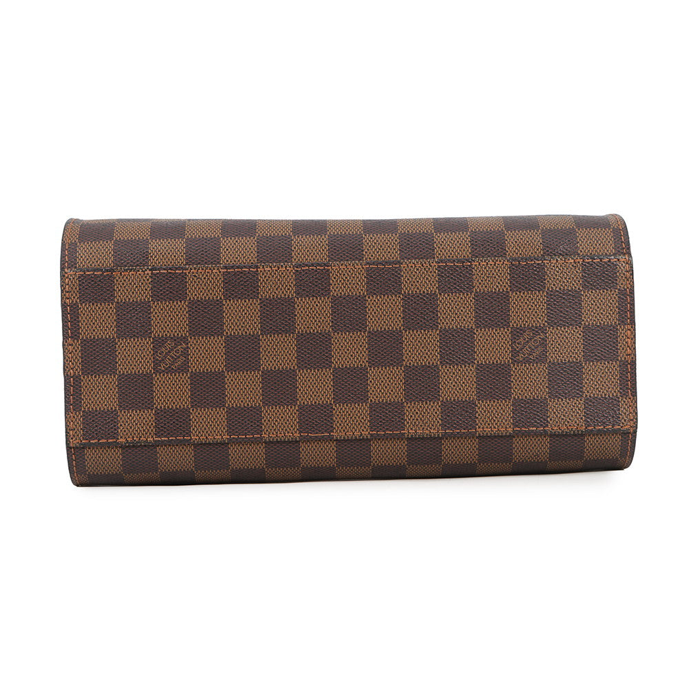LOUIS VUITTON Triana RedN51155 Damier Ebene Canvas