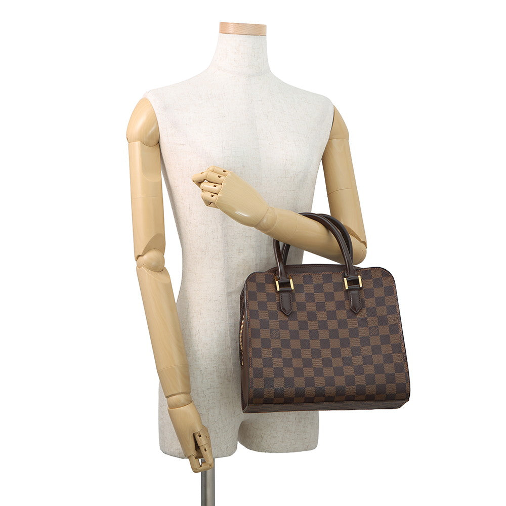 LOUIS VUITTON Triana RedN51155 Damier Ebene Canvas