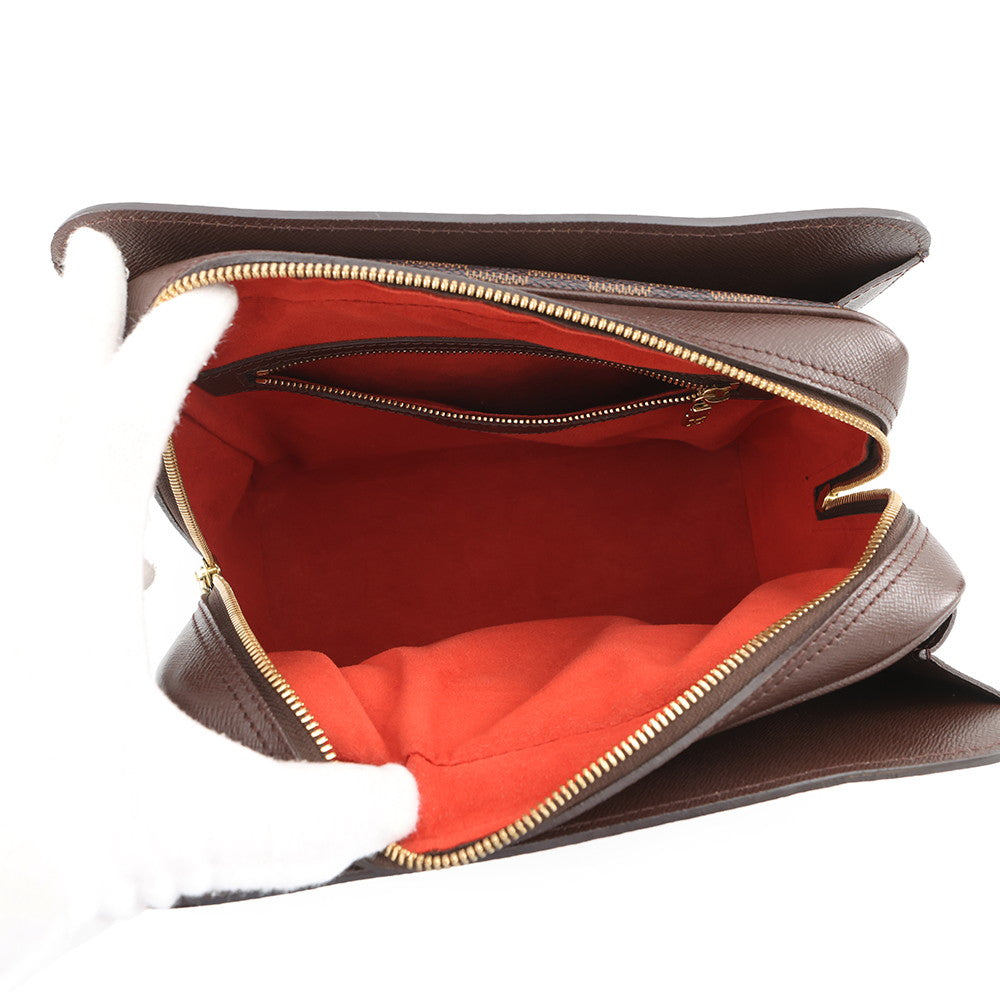 LOUIS VUITTON Triana RedN51155 Damier Ebene Canvas