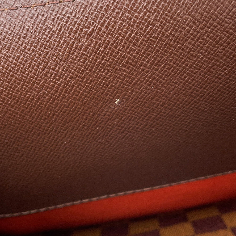 LOUIS VUITTON Triana RedN51155 Damier Ebene Canvas