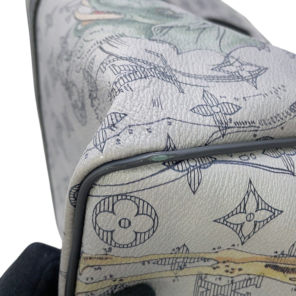 LOUIS VUITTON Keepall Bandouliere GrayM41449 Monogram / Savannah Size 45