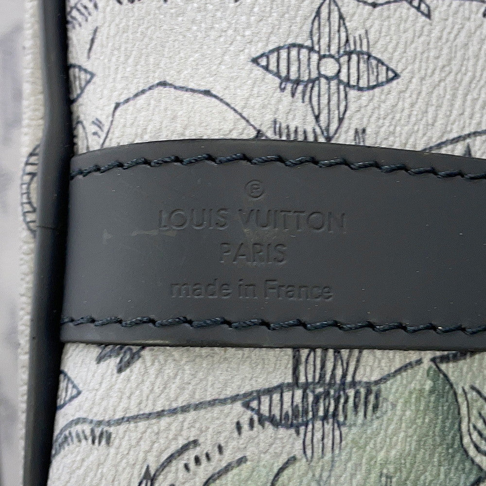 LOUIS VUITTON Keepall Bandouliere GrayM41449 Monogram / Savannah Size 45